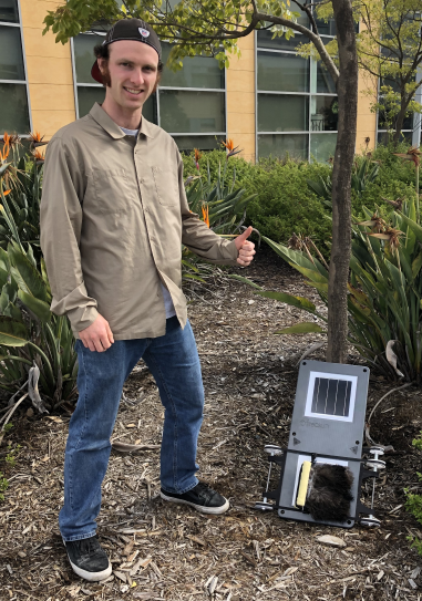 John Cunningham with the ARES Cleaning System